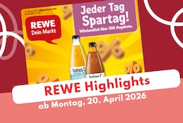 REWE Prospekt 20.04.2026: Butcher's für den Grill & Blumen für den Garten