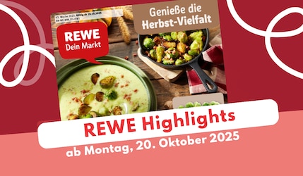 REWE Prospekt 20.10.2025: Blumen & mehr zum Schnäppchen!