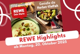 REWE Prospekt 20.10.2025: Blumen & mehr zum Schnäppchen!