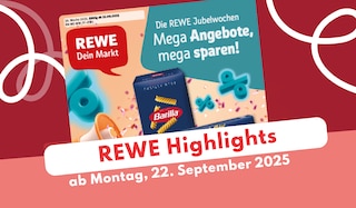 REWE Prospekt 22.09.2025: Jetzt Wein & Süßes günstig sichern! REWE Prospekt 22.09.2025: Jetzt Wein & Süßes günstig sichern!