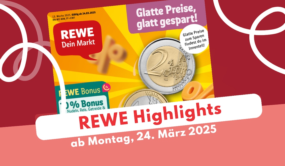 REWE Prospekt 24.03.2025 Header Image