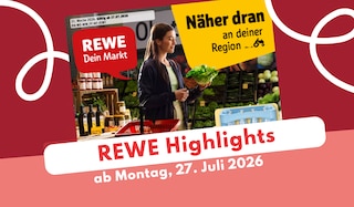 REWE Prospekt 27.07.2026 auf einen Blick entdecken!