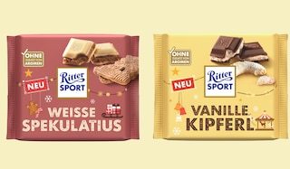 Ritter Sport Winter Edition 2025 - das sind die neuen Sorten Ritter Sport Winter Edition 2025 - das sind die neuen Sorten