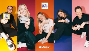 Ritter Sport Schokolade mit Albumcover in Kooperation mit Apple Music