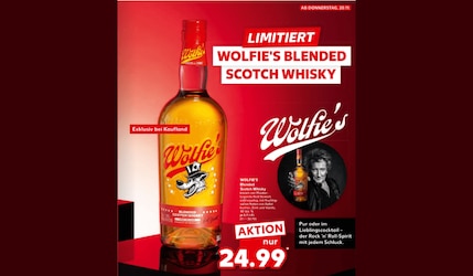 Whisky von Rod Stewart bei Kaufland