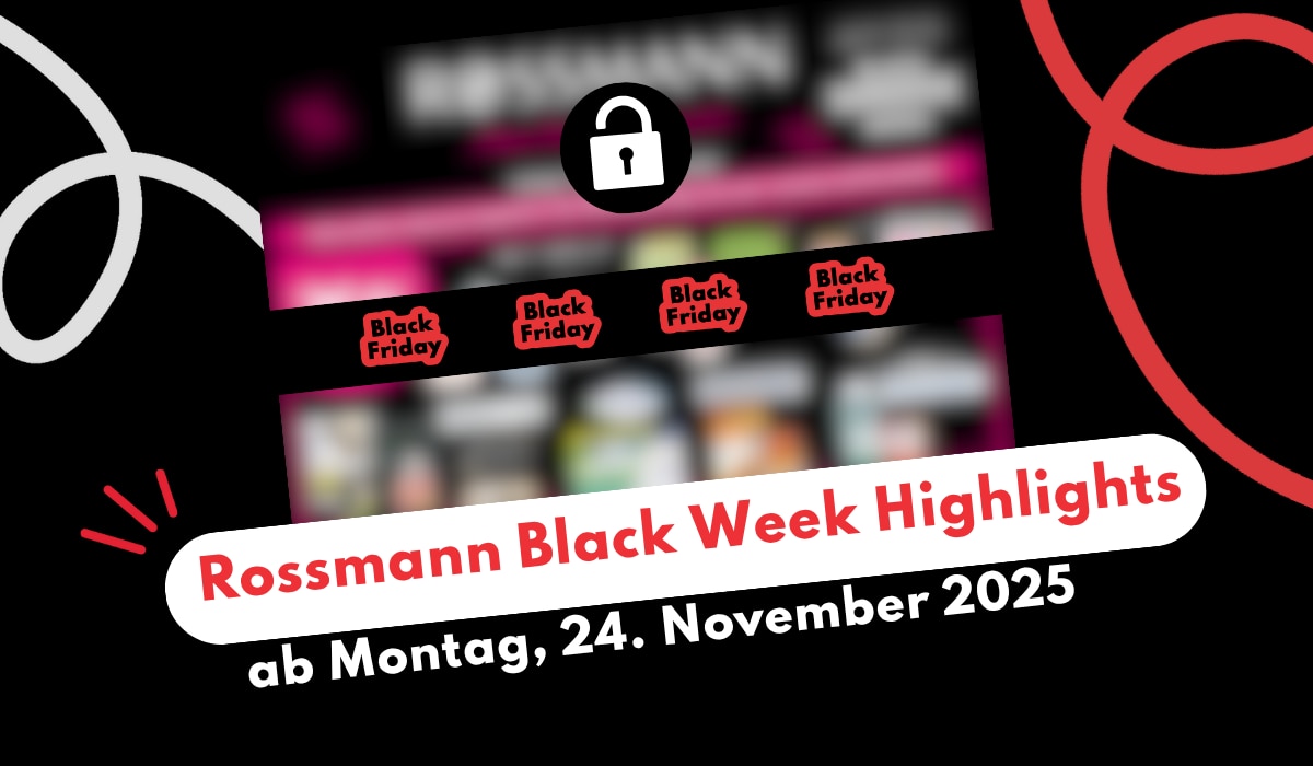 Rossmann Black Week Prospekt 2025 mit bis zu 80% Rabatt auf Parfum & Co.! Rossmann Black Week Prospekt 2025 mit bis zu 80% Rabatt auf Parfum & Co.!