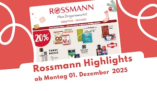 Rossmann Prospekt 01.12.2025