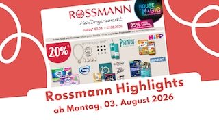 Rossmann Prospekt 03.08.2026: Mit Beauty, Yoga & Wellness!
