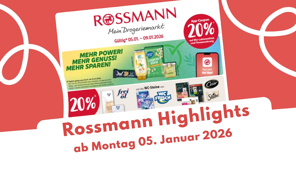 Rossmann Prospekt 05.01.2026