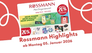 Rossmann Prospekt 05.01.2026