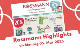 Rossmann Prospekt 05.05.2025 Header Image