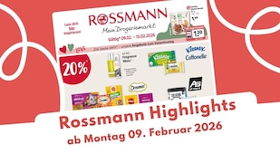 Rossmann Prospekt 09.02.2026