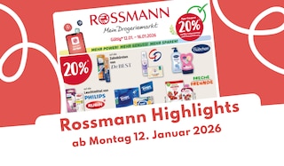 ROSSMANN Prospekt 12.01.2026: Zwischen Beauty & Süßigkeiten!