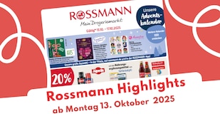 Rossmann Prospekt 13.10.2025