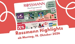Neusten Artikel von Kaufda Magazin "ROSSMANN Prospekt 19.10.2026: Parfum-Highlights & Wintermode zum Sparpreis" lesen ROSSMANN Prospekt 19.10.2026: Parfum-Highlights & Wintermode zum Sparpreis