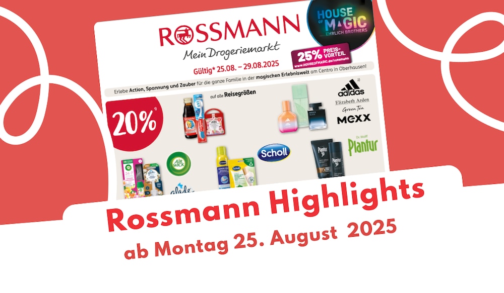 Rossmann Prospekt 21.08.2025