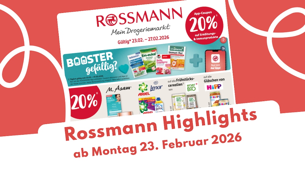 Rossmann Prospekt 23.02.2026