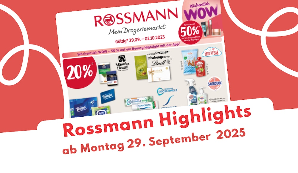 Rossmann Prospekt 29.09.2025