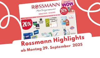 Rossmann Prospekt 29.09.2025: Halloween, Beauty & Co. entdecken!