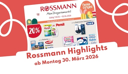 Rossmann-Prospekt 30.03.2026: Haushalt, Ostern, Pflanzenzubehör & mehr