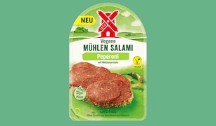 Neu von Rügenwalder Mühle: Vegane Salami in zwei Sorten