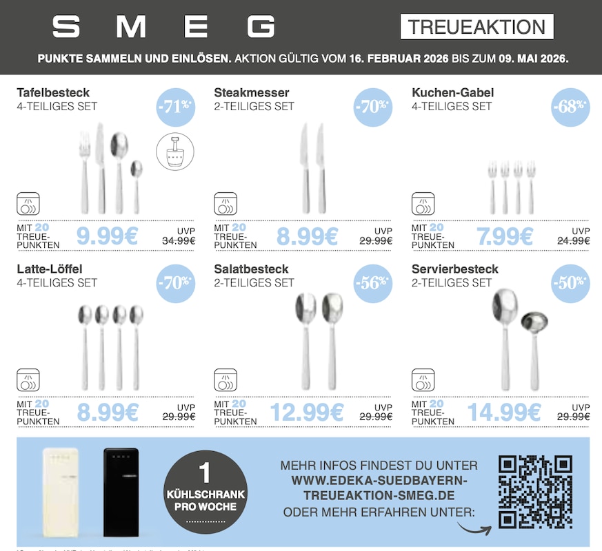 SMEG Treueaktion im EDEKA Südbayern Prospekt 23.02.2026