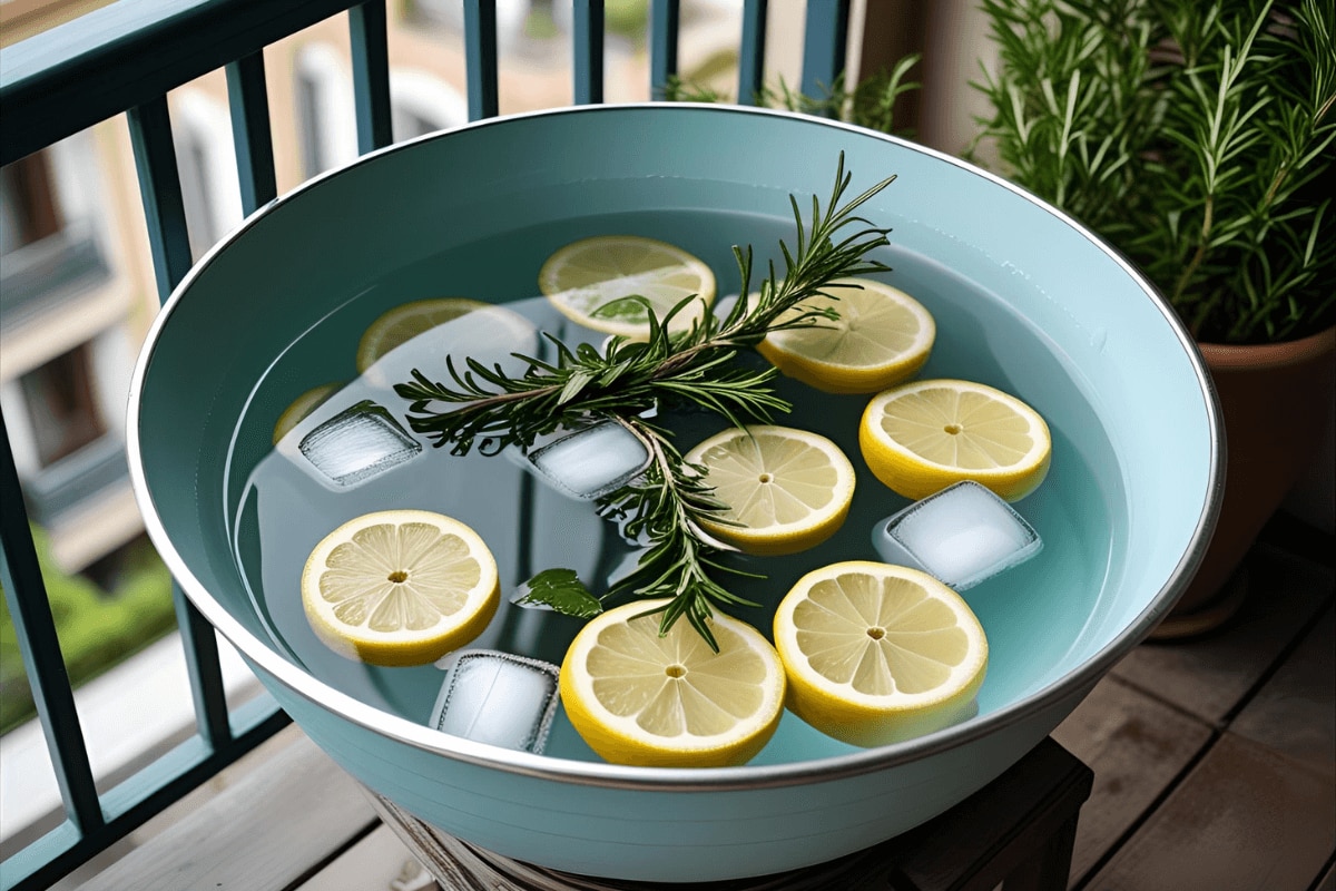 Schuessel mit Wasser Ztitrone Rosmarin Eiswuerfel.png