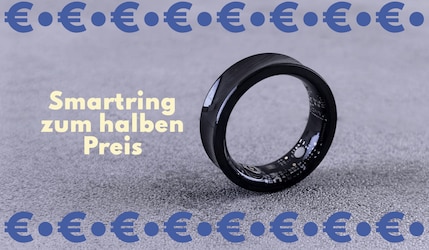Smartring für unter 25 Euro bei Kaufland: Er trackt Schlaf, Puls und Stress