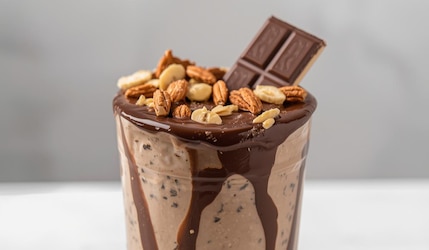 veganer Snickers Smoothie