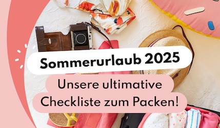 Sommerurlaub 2025 Packliste Header Image