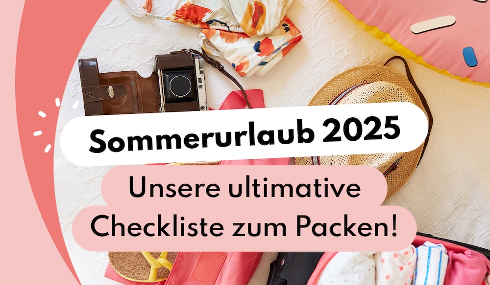 Sommerurlaub 2025 Packliste Header Image