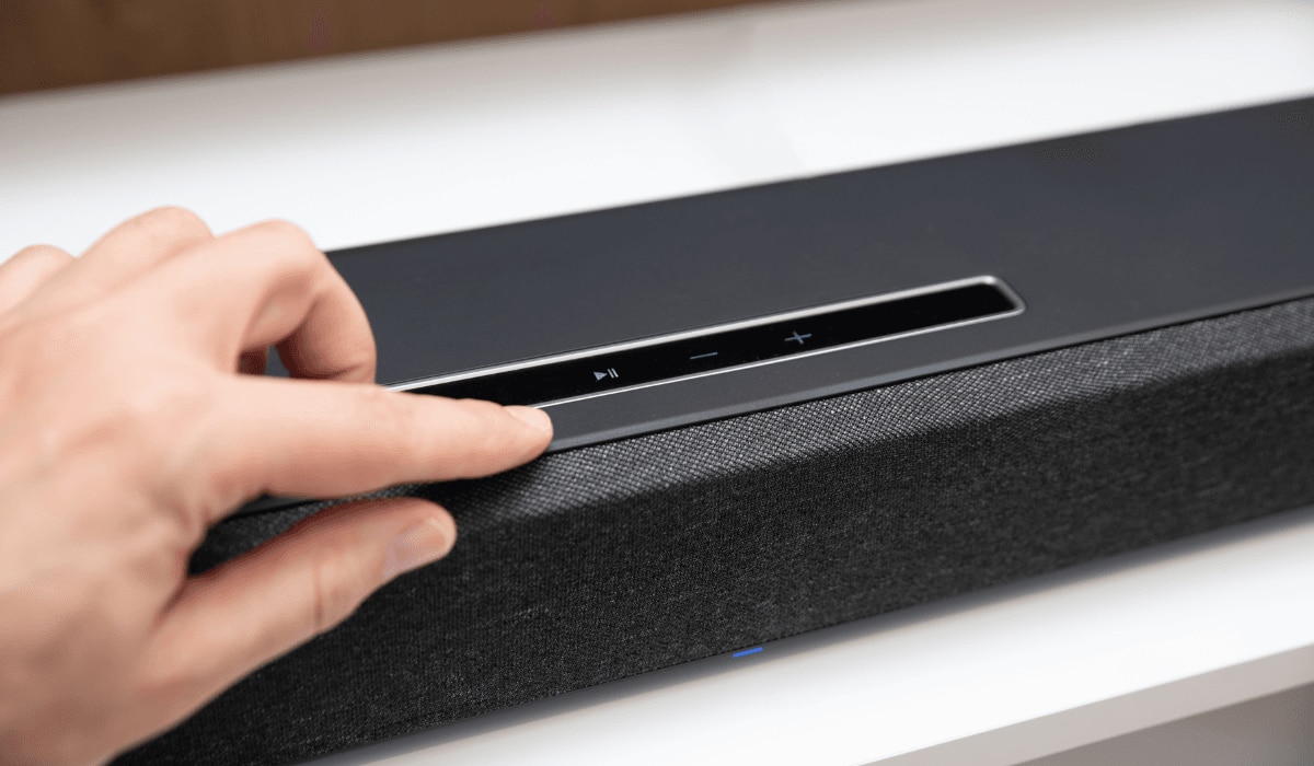 Sounbar wird per Bluetooth-Verbindung verbunden