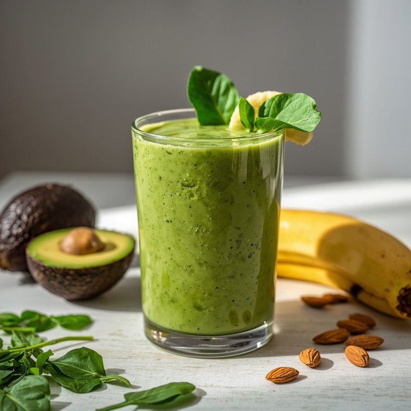 Spinat Avocado Smoothie