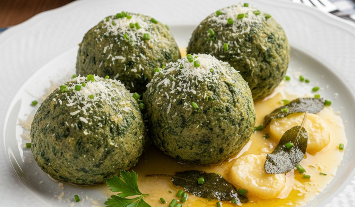Spinatknödel