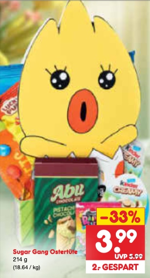 SugarGang Ostertüte im Netto Prospekt ab 23.03.2026