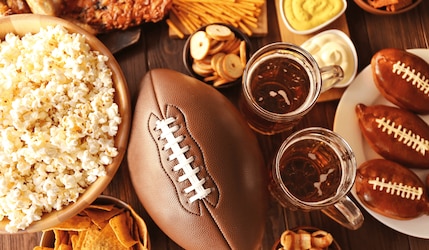 Super Bowl 2025 Snacks und Essen