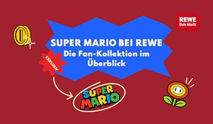 Super Mario Kollektion bei REWE