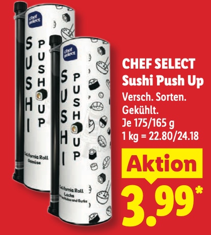 Sushi Push Up im Lidl Prospekt 16.04.2026