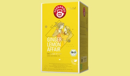 Neu von TEEKANNE: Bio Selected "Ginger Lemon Affair"