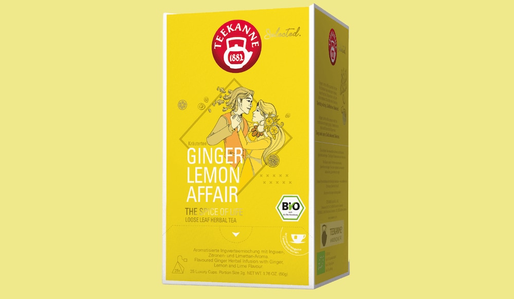 Neu von TEEKANNE: Bio Selected "Ginger Lemon Affair"