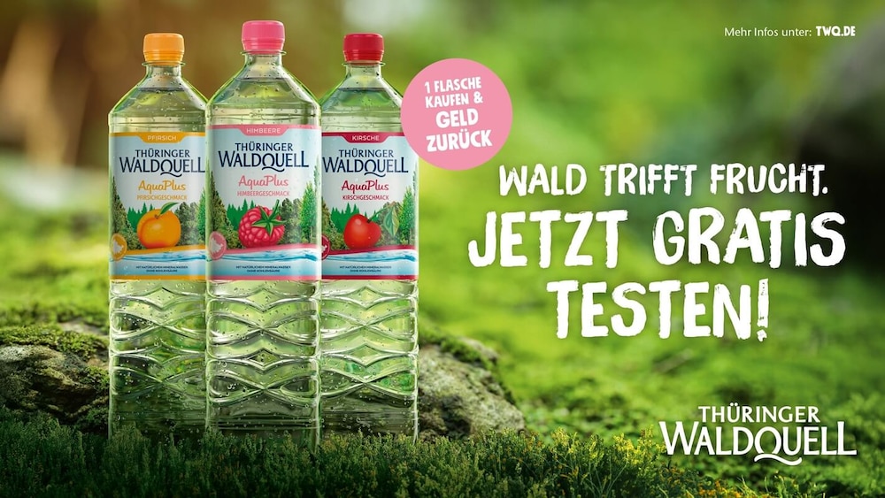 Thüringer Waldquell AquaPlus gratis testen