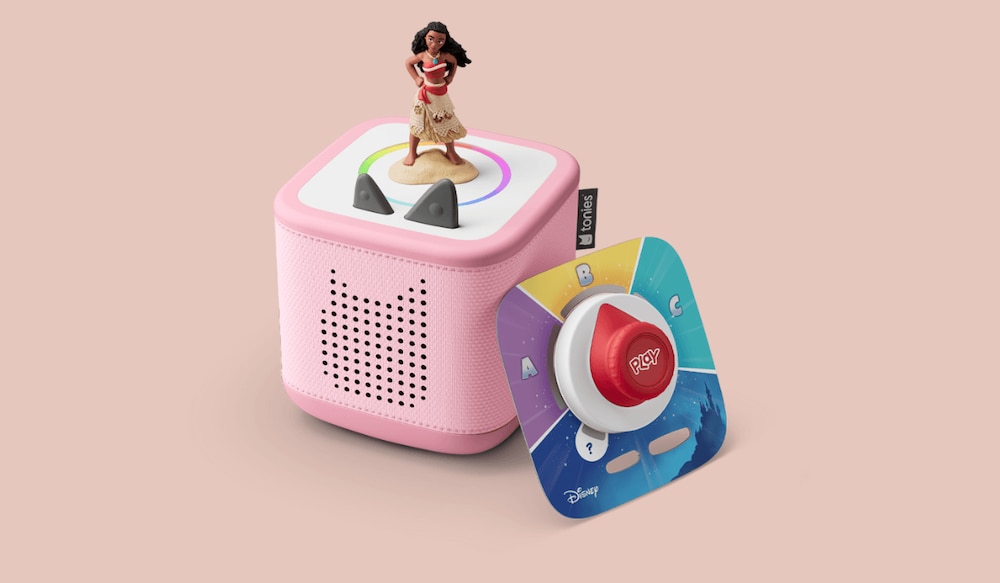 Rosa Toniebox 2 mit Vaiana Toniefigure