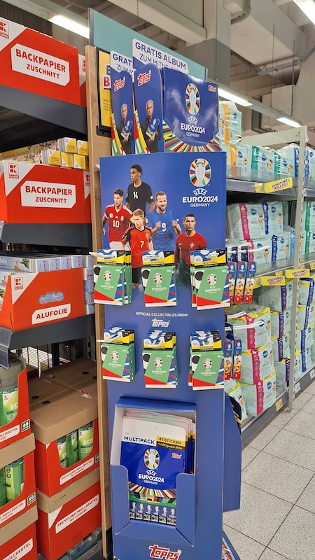 Topps Stickeralbum Uefa EURO 2024 bei Kaufland