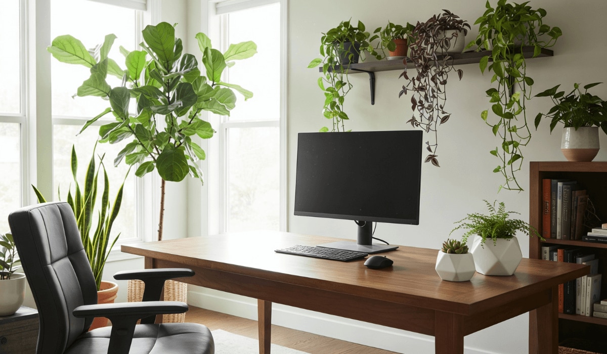 Trend gut platzierte Pflanzen