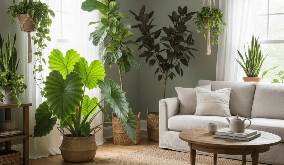 Trend große Pflanzen 