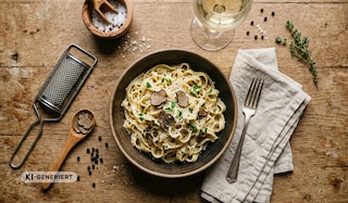 Jetzt aktuellen Artikel „Pilze Deluxe: Unser Rezept für cremige Trüffelpasta” lesen Pilze Deluxe: Unser Rezept für cremige Trüffelpasta