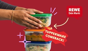 Tupperware Comeback bei REWE