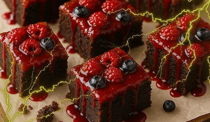 Upside Down Brownies 