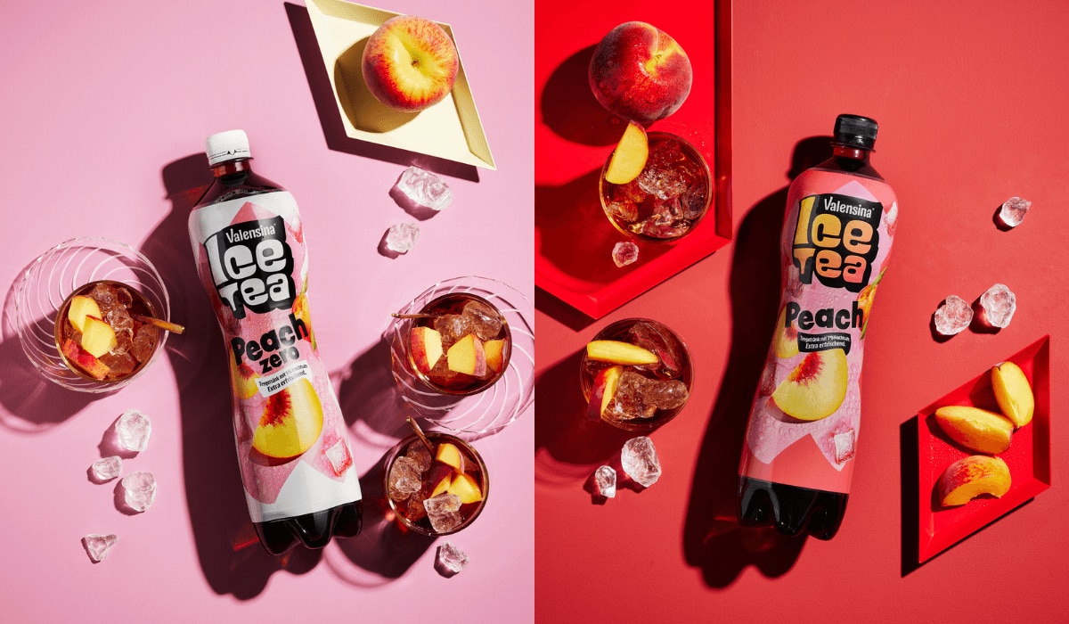 Valensina IceTea Peach in zwei Sorten Mood Bilder