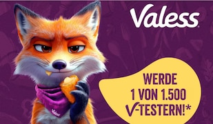 Valess gratis testen Aktion Header Image